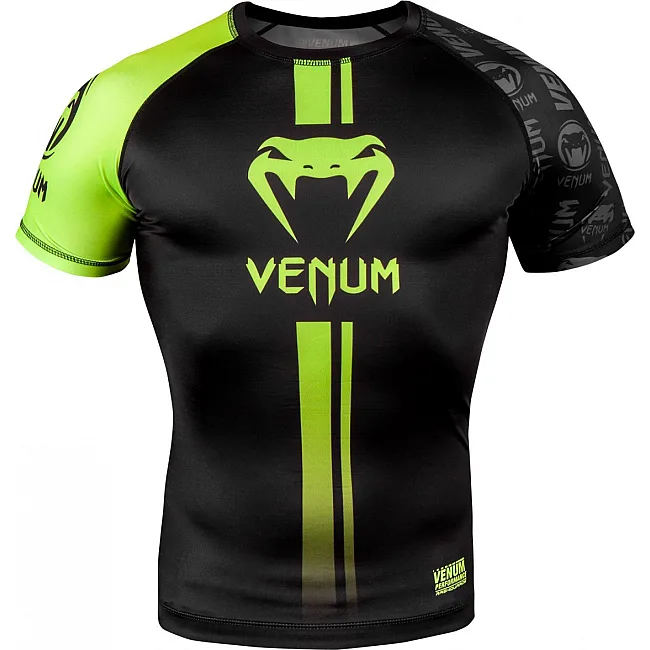 Рашгард VENUM Logoss Black Neo Yellow