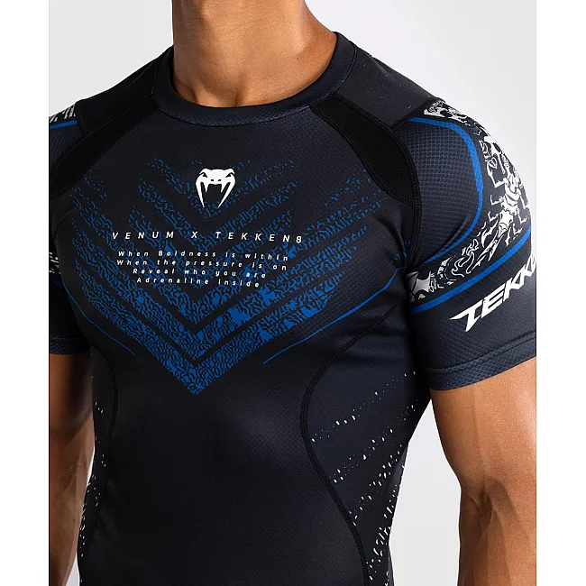 Рашгард VENUM x TEKKEN 8 Paul Phoenix Black Blue