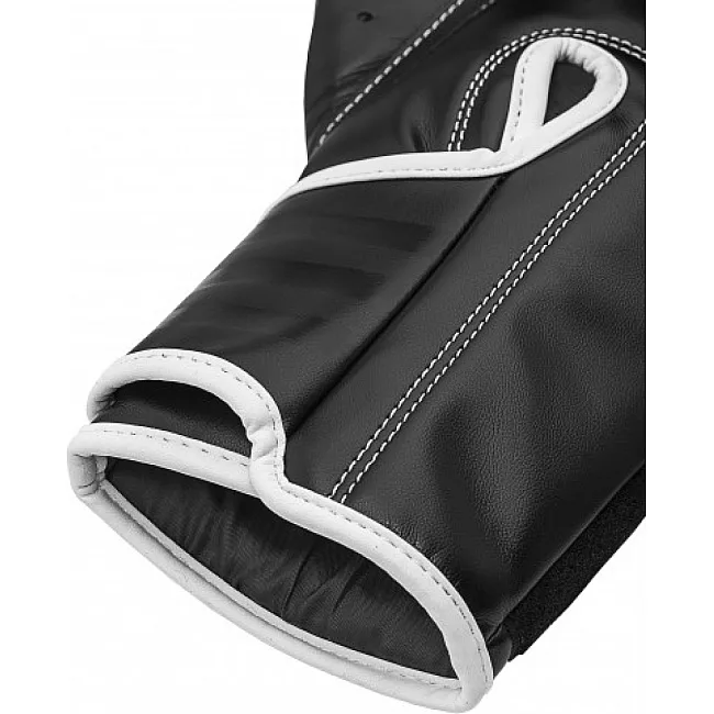 Перчатки боксерские Adidas Hybrid 80 (ADIH80) черний-белый
