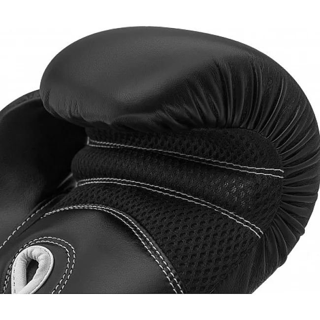 Перчатки боксерские Adidas Hybrid 80 (ADIH80) черний-белый
