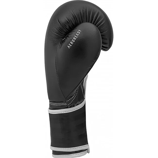 Перчатки боксерские Adidas Hybrid 80 (ADIH80) черний-белый