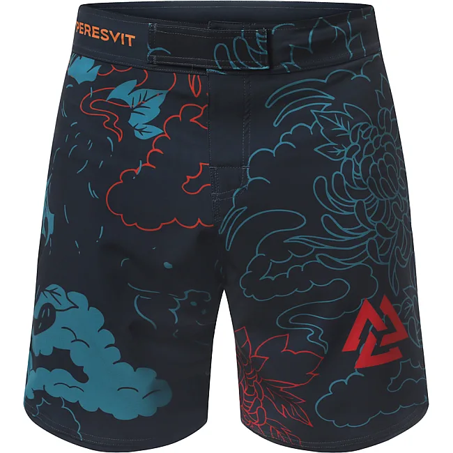 Шорти для ММА PERESVIT Koi Blue Orange Red