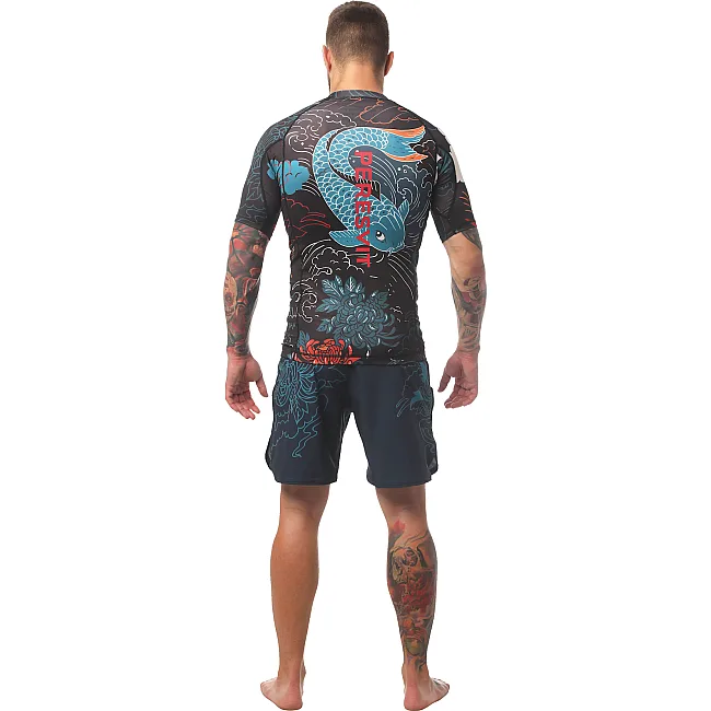 Шорти для ММА PERESVIT Koi Blue Orange Red