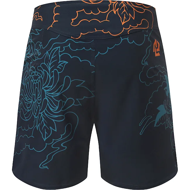 Шорти для ММА PERESVIT Koi Blue Orange Red