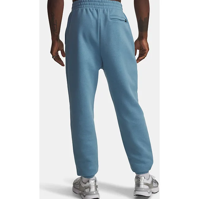 Штаны спортивные UNDER ARMOUR Icon Fleece Graphic Blue Smoke Black