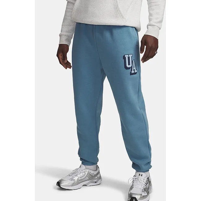 Штаны спортивные UNDER ARMOUR Icon Fleece Graphic Blue Smoke Black