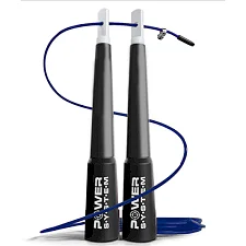 Скоростная скакалка POWER SYSTEM PS-4033 Crossfit Blue (2,8м)