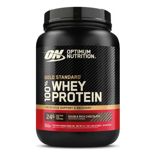 Сывороточный протеин Optimum Nutrition Whey Gold Standart 899 г - Double Rich Chocolate