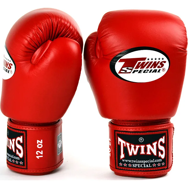 Перчатки для бокса Twins Velcro BGVL3 Red