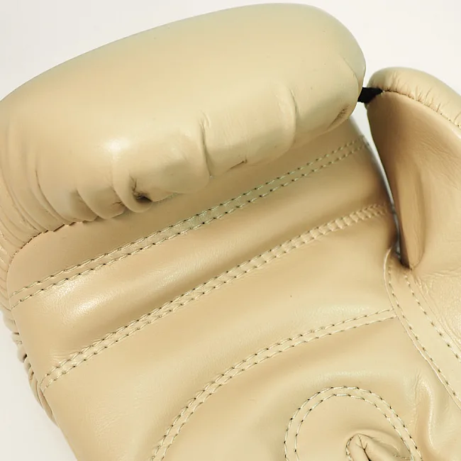 Рукавички для боксу Adidas "Speed 50" | бежевий/золото SBG50