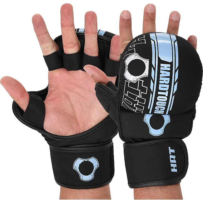 Рукавички Краби спарингові для MMA HARD TOUCH BO-00126 (Чорний)