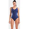 Купальник закрытый для женщин Arena SHIMMERING SWIMSUIT U BACK синий (для женщин)