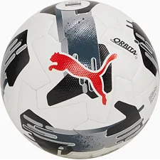 Футбольний м'яч Puma Orbita 1 TB FIFA Quality Pro білий, чорний, червоний 5