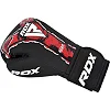 Боксерские перчатки RDX BOXING GLOVES NEW AURA F17 черный, красный