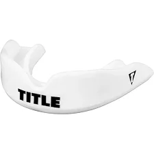 Капа TITLE Boxing Super Shield X2 детская (возраст до 10) White