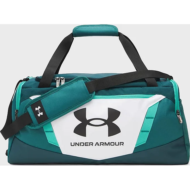 Сумка UNDER ARMOUR Undeniable 5.0 Duffle SM 40L зелений, білий 55 х 25,5 х 27 см