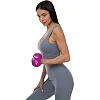 Гантели для фитнеса виниловые ZELART Beauty TA-5225-4 (Черный)