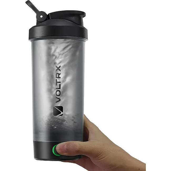 Шейкер спортивный электрический Voltrx Merger 700 мл. Black