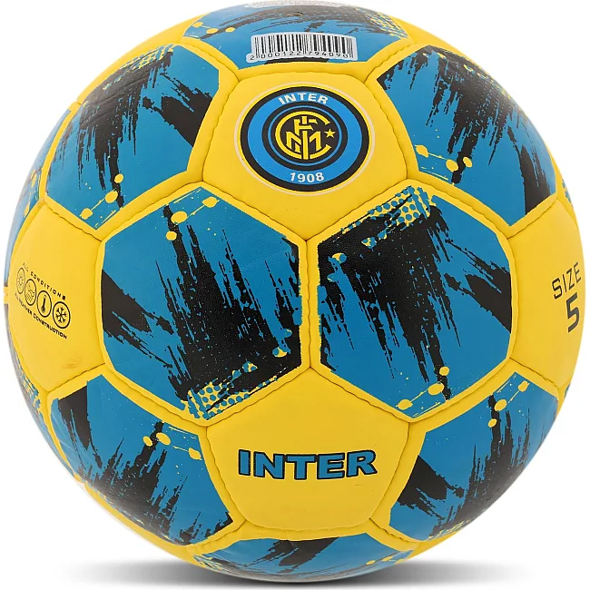 Футбольный мяч BALLONSTAR INTER MILAN FB-0047-801 (Желтый-голубой)
