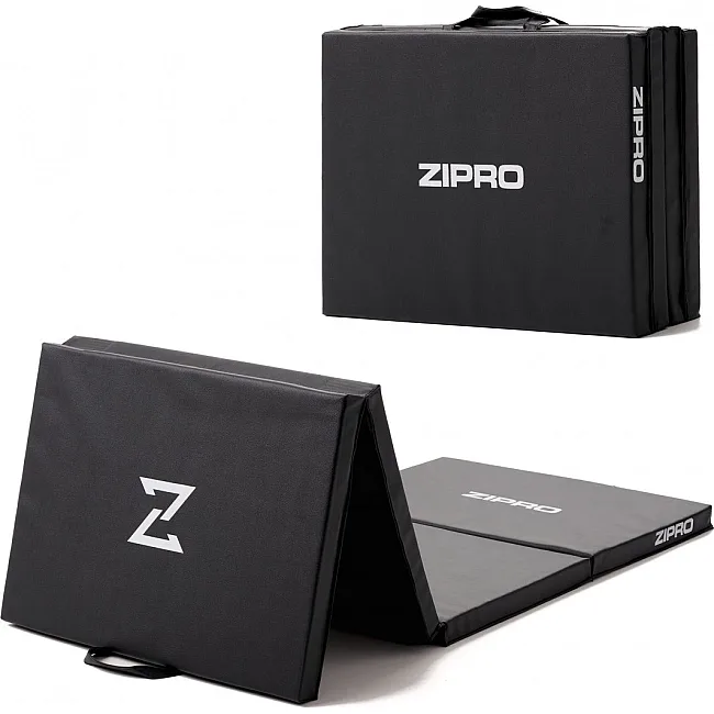 Мат гимнастический Zipro, 180 х 60 х 4 см, черный