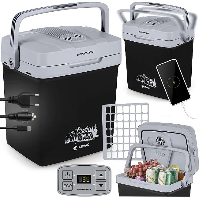Холодильник туристический Berdsen Icemax 26 л черный