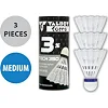 Воланы Talbot Tech 350 Shuttle white, MEDIUM 3шт.