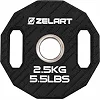 Блины диски TPU 2 Handle металлическая втулка ZELART TA-6996-2_5 (Черный)