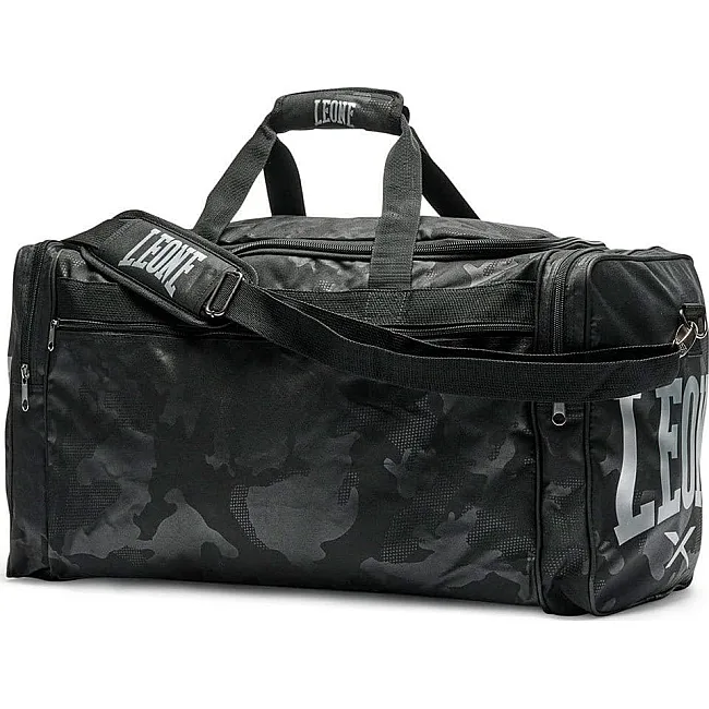 Спортивна сумка Leone AC944 CAMOBLACK DUFFEL Black (55л.)