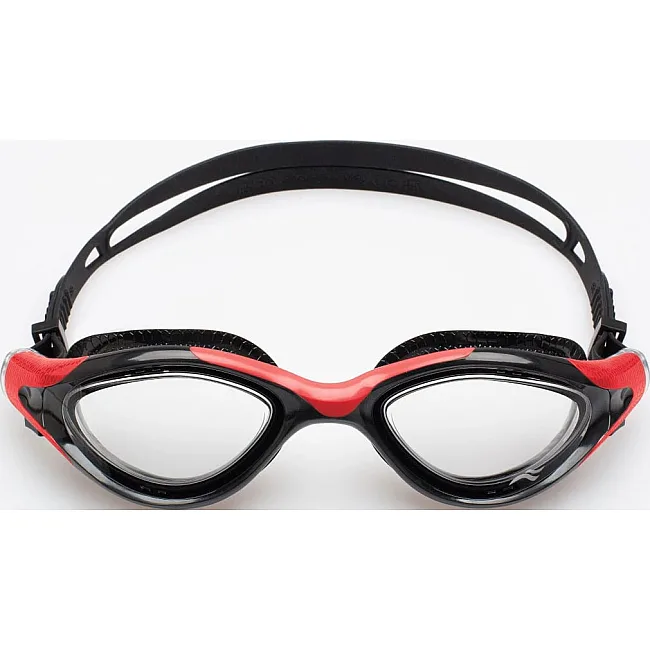 Очки для плавания Aqua Speed AQUILO 62650 черный, красный One Size