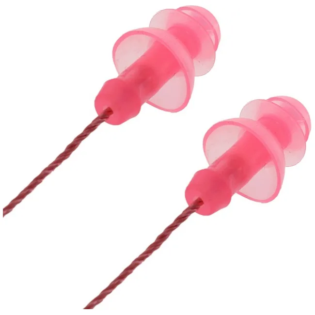 Беруши для плавания на шнурке Ear Plug YINGFA R086 (Розовый)