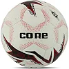 Футбольный мяч CORE PROF FB-8458 №5 PU (Белый-красный)