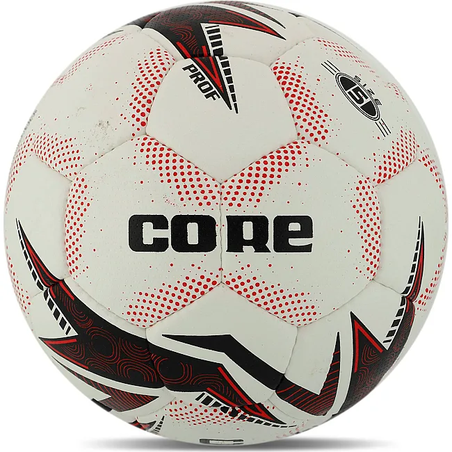 Футбольный мяч
 CORE PROF FB-8458 №5 PU (Белый-красный)
