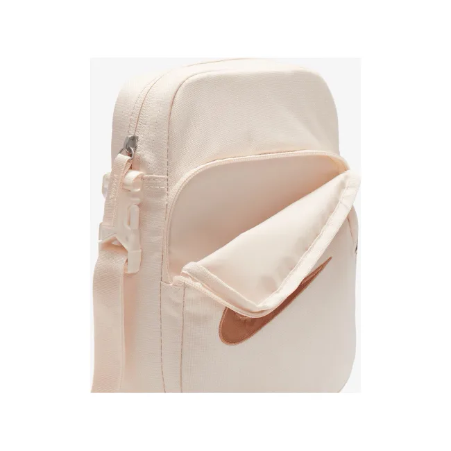Сумка Nike NK HERITAGE CROSSBODY - MTLC M 4L бежевый 18x7,5x23 см