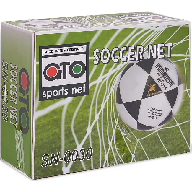 Сетка для футбольных ворот
 в комплекте из 2 штук SP-SPORT
 SN-0030 7,32x2,44x1,5м 2шт