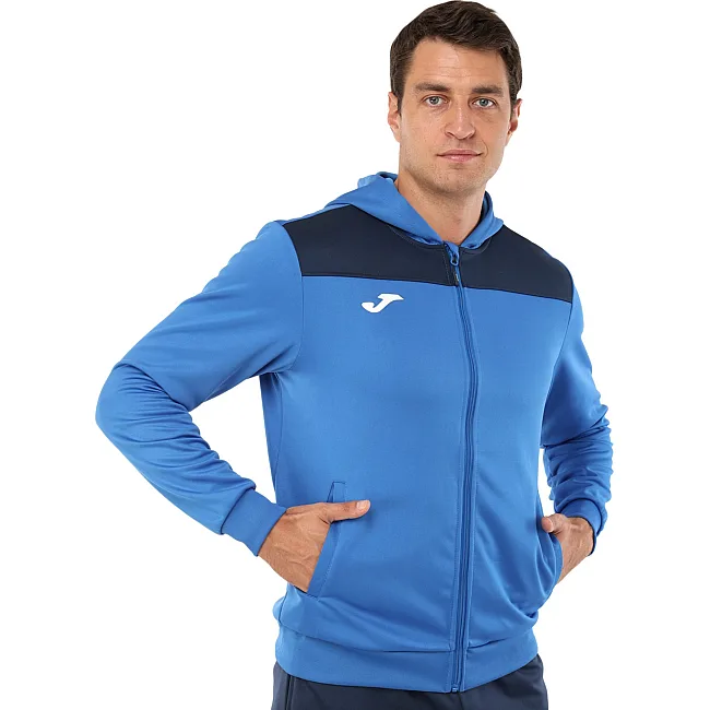 Спортивный костюм
 кофта на молнии и брюки JOMA

 PHOENIX II 103121-703 (Синий-темно-синий)