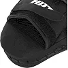Лапа боксерская изогнутая тренировочная PU HARD TOUCH BO-4246 19x5x25см 2штуки (Черный-желтый)