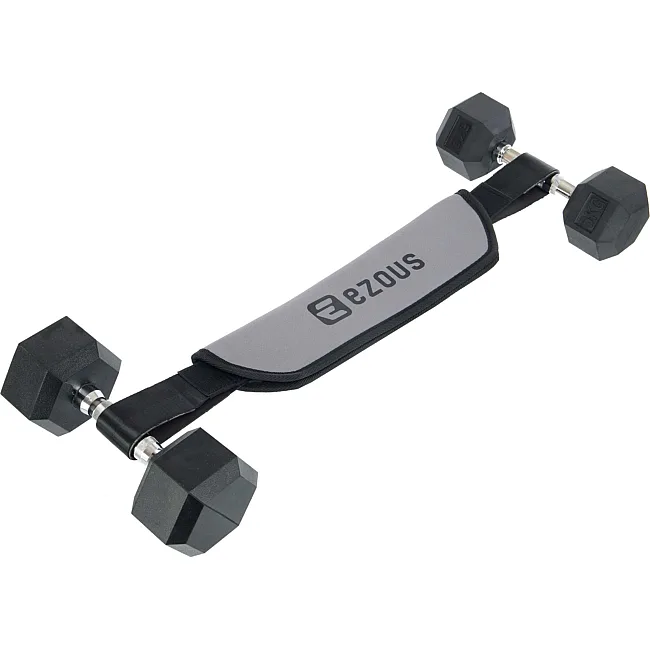Пояс тренажер для ягодичного мостика регулируемый весовой пояс PORTABLE HIP THRUST STRAP EZOUS L-04
