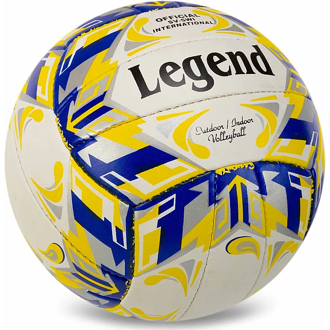 Волейбольный мяч
 LEGEND VB-3125 №5 PU (Белый-черный-оранжевый)
