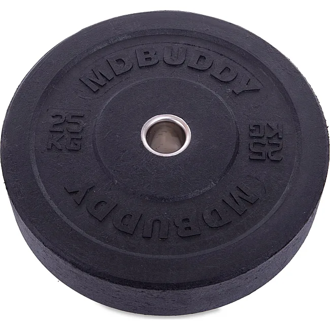 Бамперный диск резиновый

 MDbuddy TA-2676-25 51мм 25кг