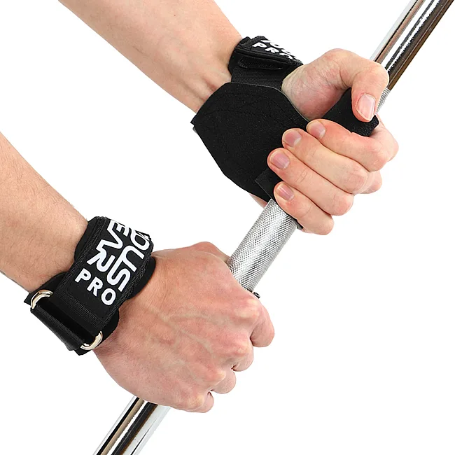 Накладки для подтягивания и тяги GRIPPS CLASSIC EZOUS D-09 2шт (Черный)