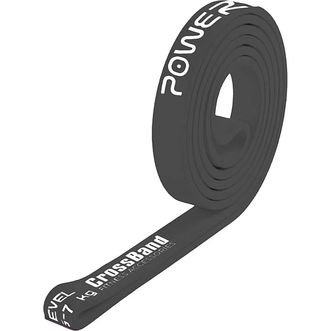 Эспандер-петля (резинка для фитнеса и кроссфита) PowerPlay 4115 Power Band Черная (2-7kg)