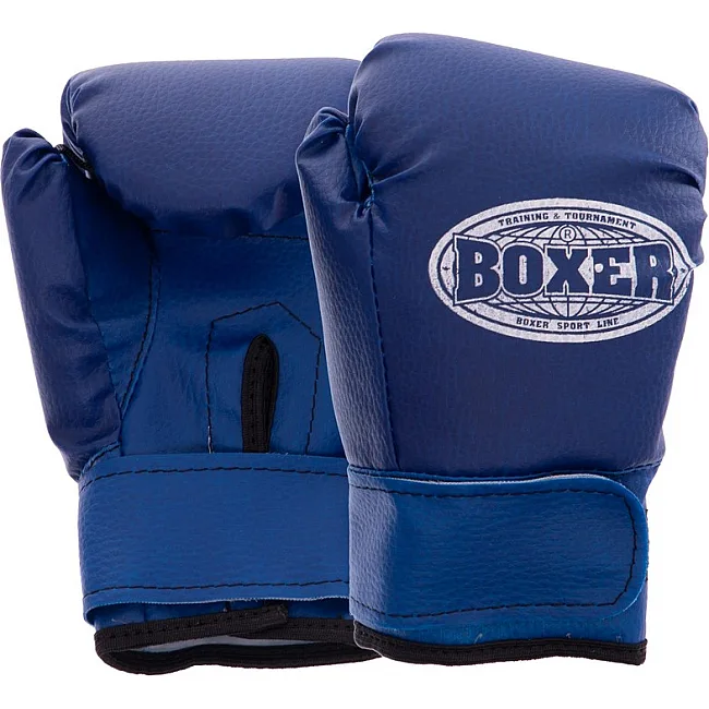 Набір боксерський дитячий груша та рукавички BOXER
 1008-2026 (Чорний-червоний)
