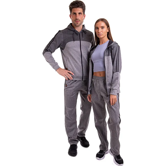 Спортивный костюм
 кофта на молнии и брюки LIDONG LD-6626 (Темно-серый)