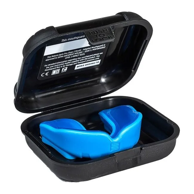 Капа для бокса MAKURA Ignis взрослая (возраст 11+) Blue/Blue (art.6017514063)
