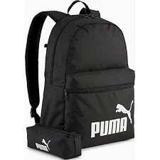 Рюкзак Puma PHASE Backpack Set 22L черный 30х14х44 см