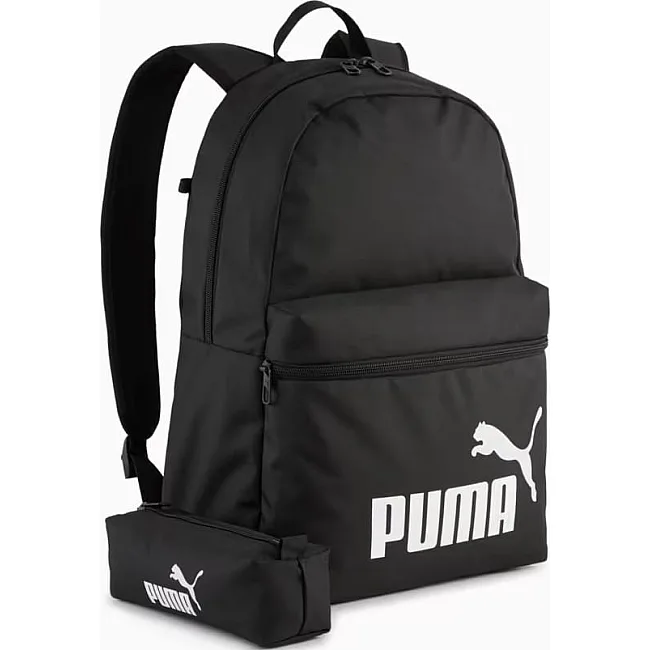 Рюкзак Puma PHASE Backpack Set 22L черный 30х14х44 см