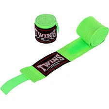 Бинты для бокса 2штуки TWINS TW-005P 4м (Салатовый)