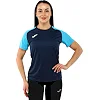 Футболка женская JOMA ACADEMY IV 901335-342 XXS-L (Темно-синий-голубой)