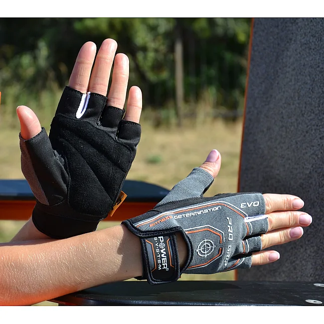 Перчатки для фитнеса Power System PS-2250E Pro Grip EVO Grey