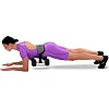 Пояс тренажер для ягодичного мостика регулируемый весовой пояс PORTABLE HIP THRUST STRAP EZOUS L-04